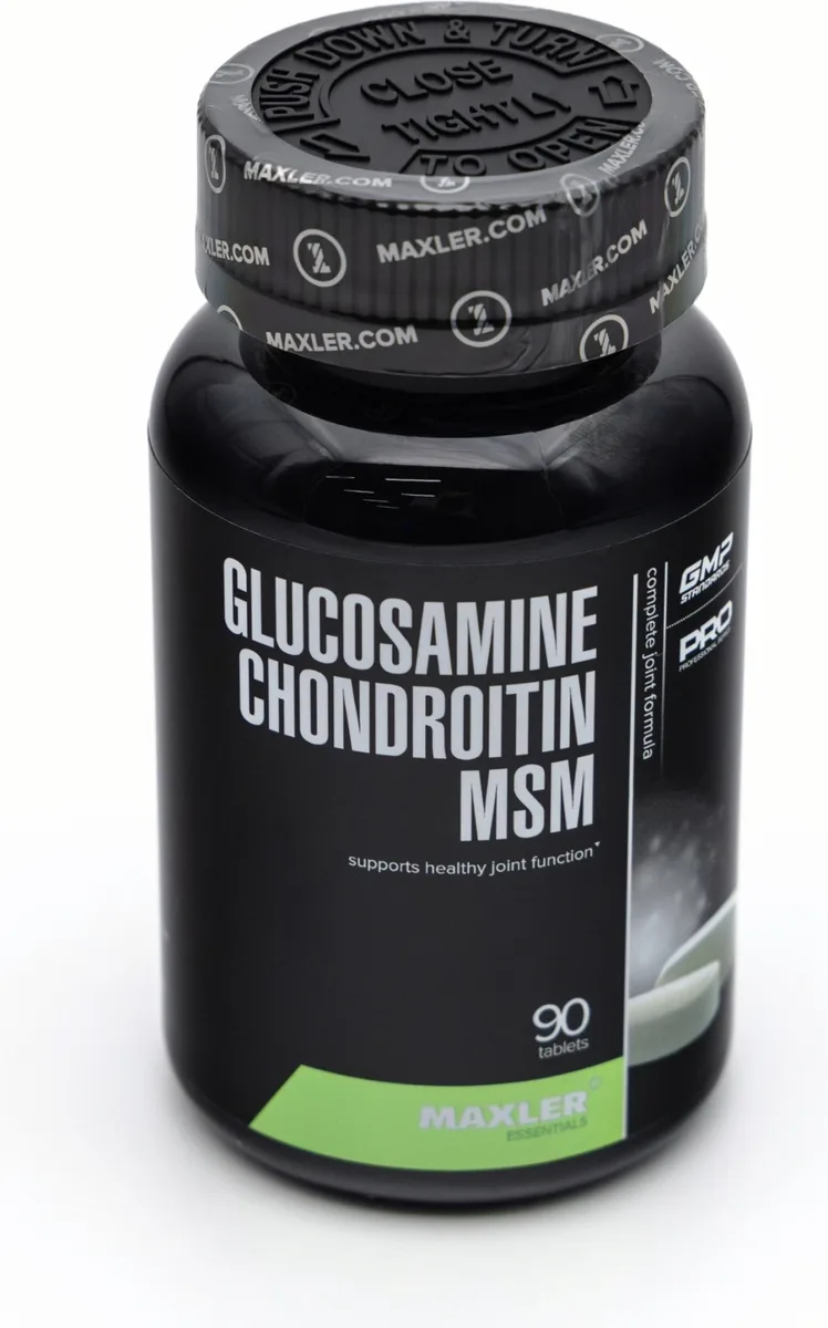 Препарат для укрепления связок Maxler Glucosamine Chondroitin MSM 90 таб (4041)