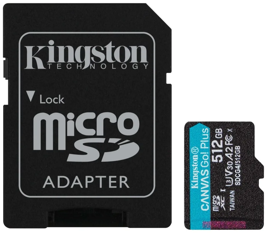 Карта памяти Kingston 512GB Class 10 U3 SDCG4/512GB