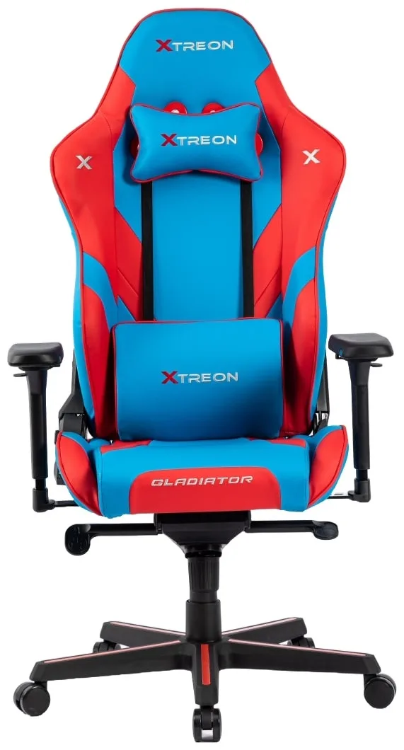 Игровое компьютерное кресло XTREON Gladiator Синий-красный