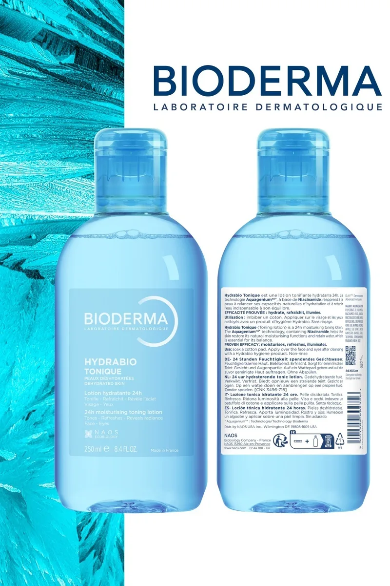 Тоник увлажняющий Bioderma Hydrabio 250мл /694356/