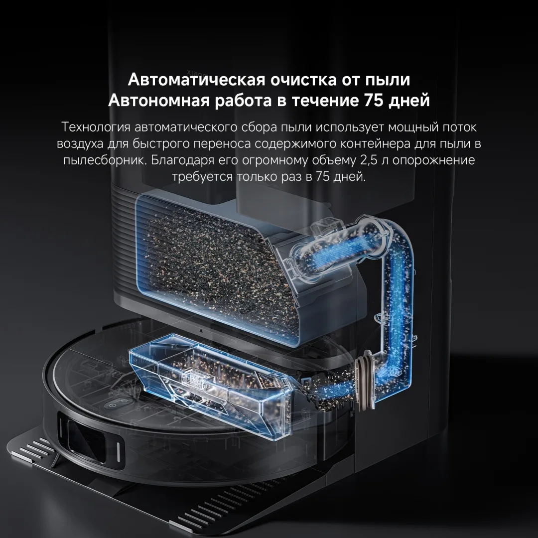 Робот-пылесос Xiaomi X20 Max Черный