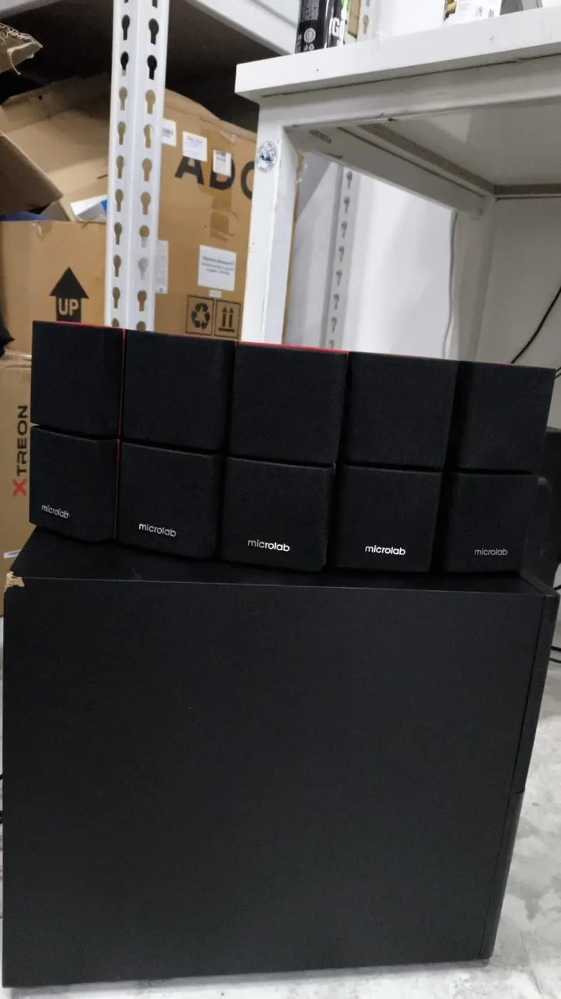 Колонки компьютерные Microlab X3 BT 5.1 Черный, Уценка
