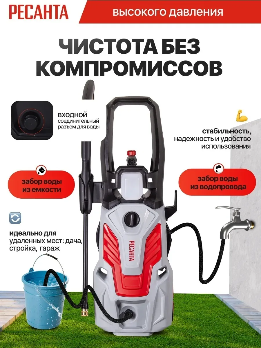 Мойка высокого давления Ресанта МР-170
