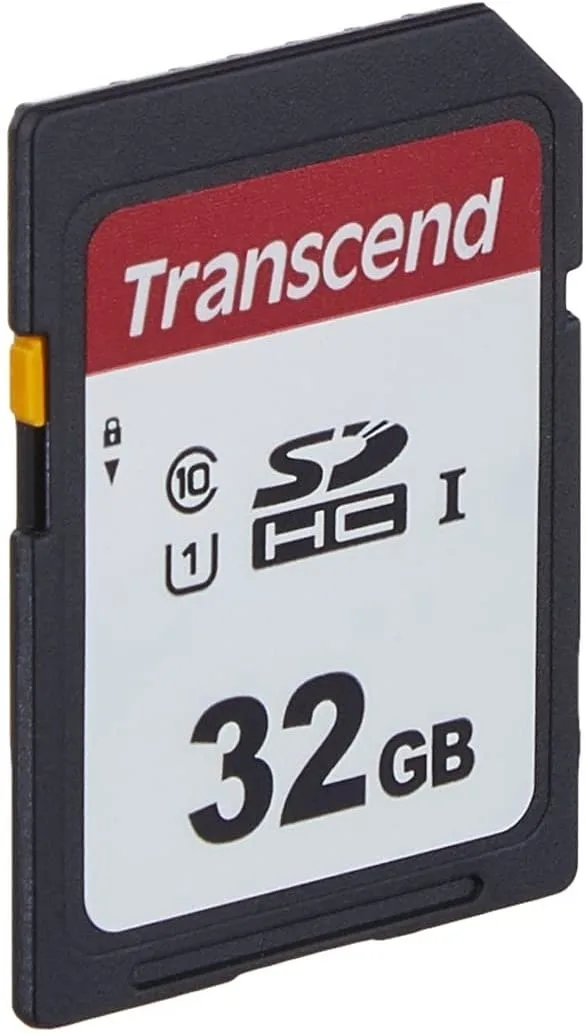 Карта памяти Transcend SD 32GB Class 10 U1 TS32GSDC300S