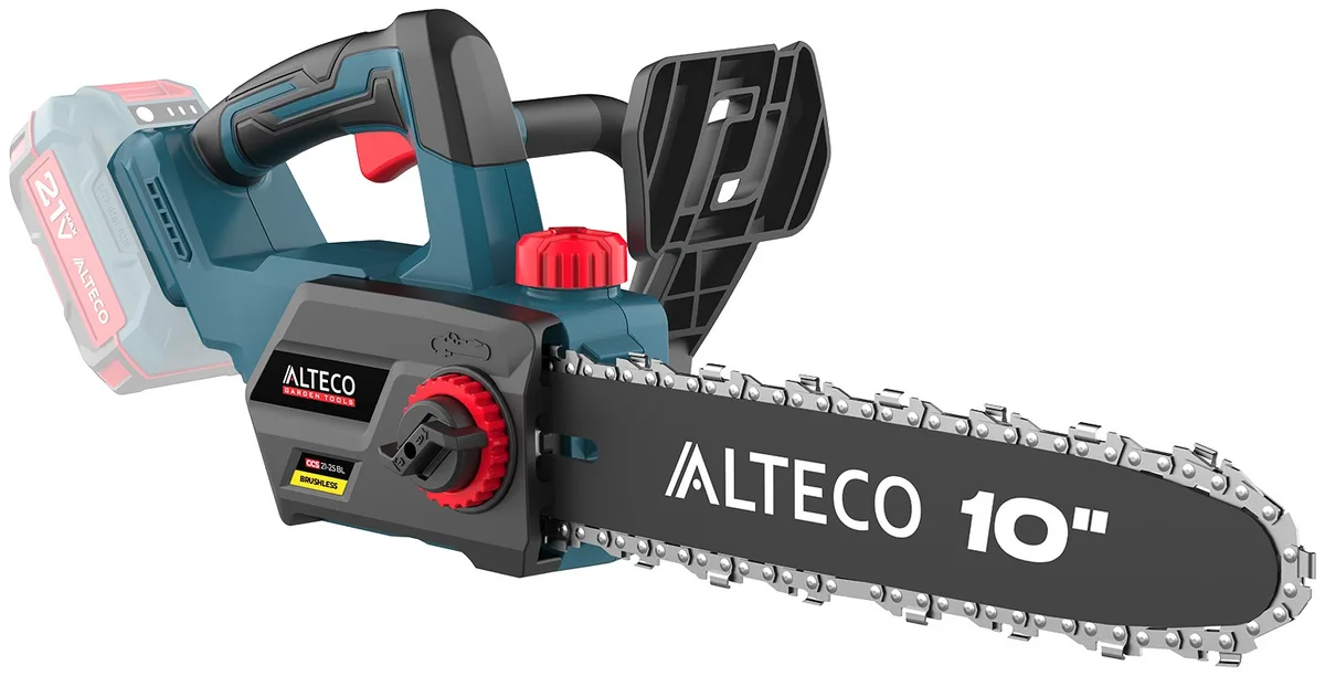 Бесщеточная аккумуляторная цепная пила ALTECO CCS 21-25 BL Solo