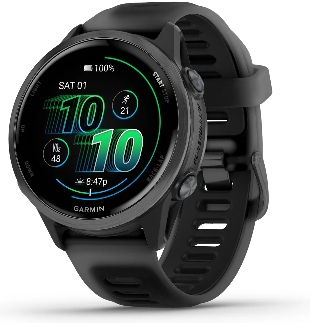 Смарт-часы Garmin Forerunner 570 42 мм черный (02970-00)