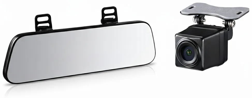 Видеорегистратор 70mai Dash Cam Mirror S500 + камера заднего вида