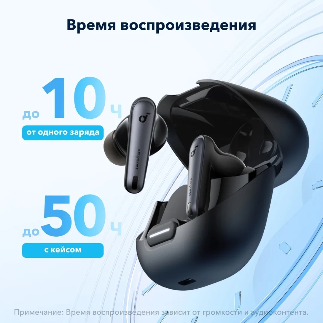 Наушники Soundcore Liberty 4 NC Black