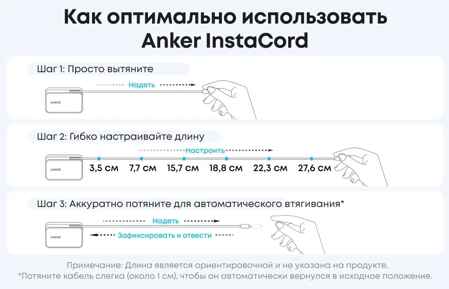 Внешний аккумулятор Anker Nano 10000mAh 45W (A1638H21) Белый