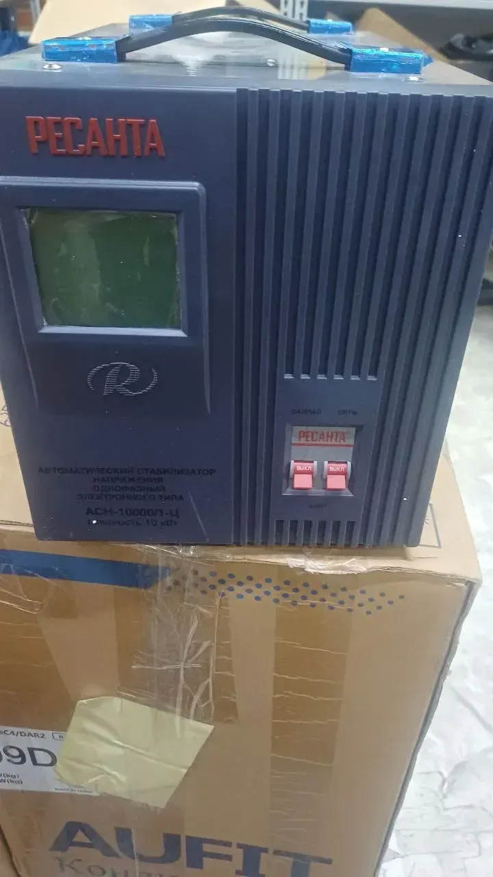 Стабилизатор Ресанта АСН-10 000/1-Ц, Уценка — фото дефекта 2