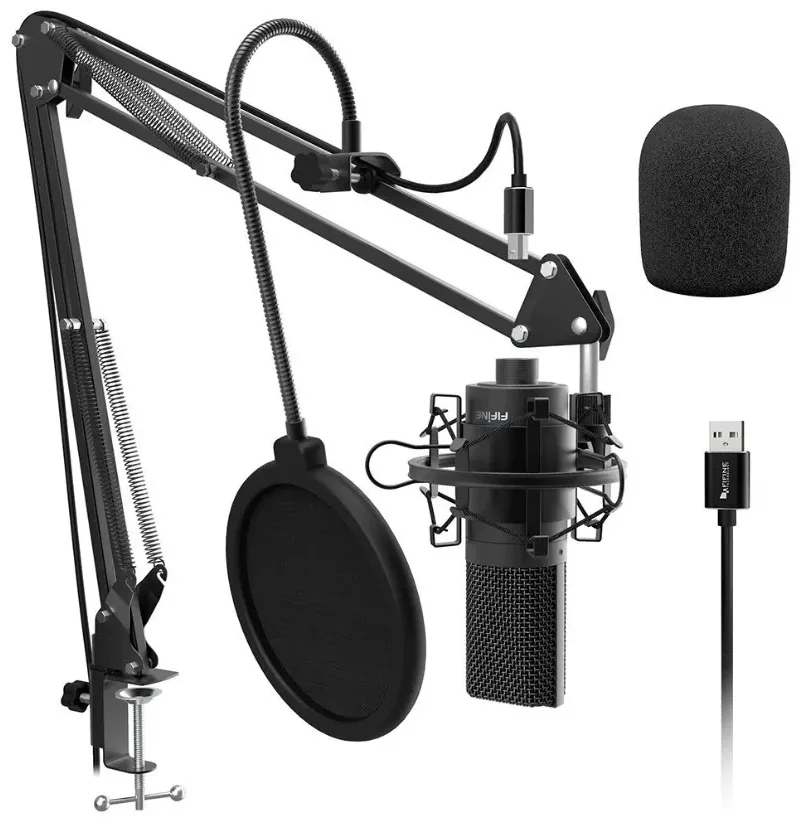 Микрофон Fifine T669 черный