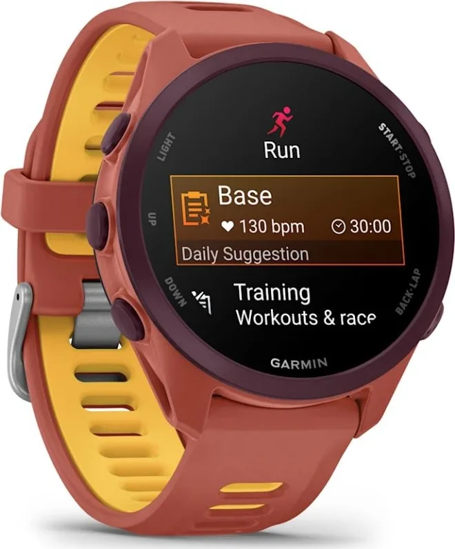 Смарт-часы Garmin Forerunner 170 Music 42 мм красный (03920-13)
