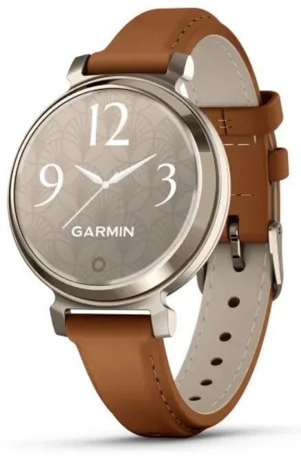 Смарт-часы Garmin Lily 2 Classic 25 мм серебристый-бежевый-бежевый (02839-02)