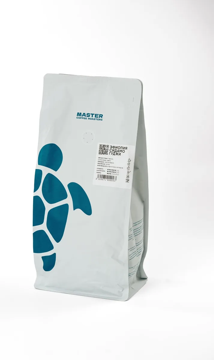Кофе зерновой Master Coffee Эфиопия Сидамо Гуджи