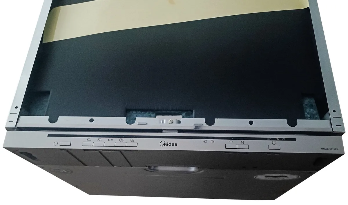 Посудомоечная машина Midea MDWB-6015BB серебристый