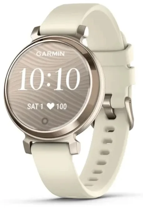 Смарт-часы Garmin Lily 2 25 мм серебристый-бежевый-бежевый (02839-70)