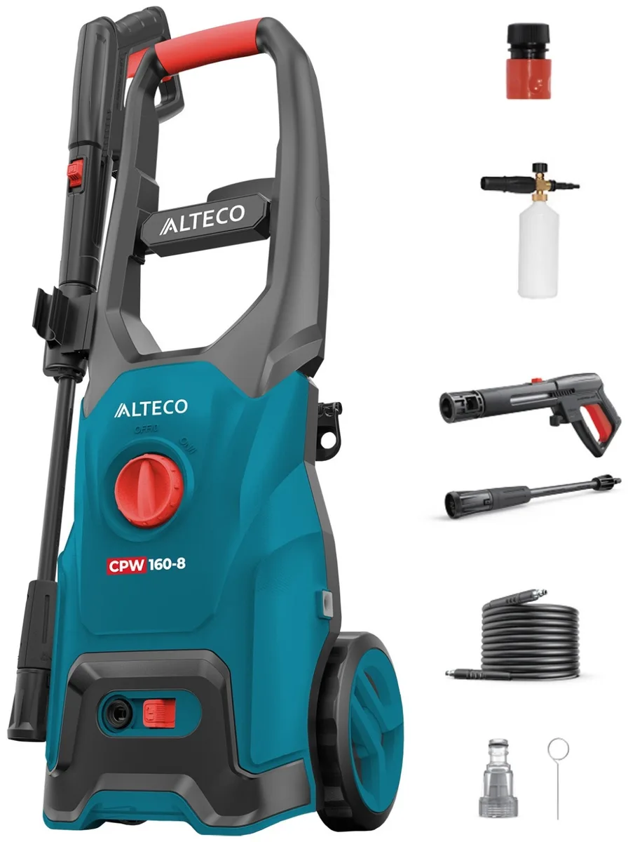 Мойка высокого давления ALTECO электрический 160 бар, CPW 160-8 66879
