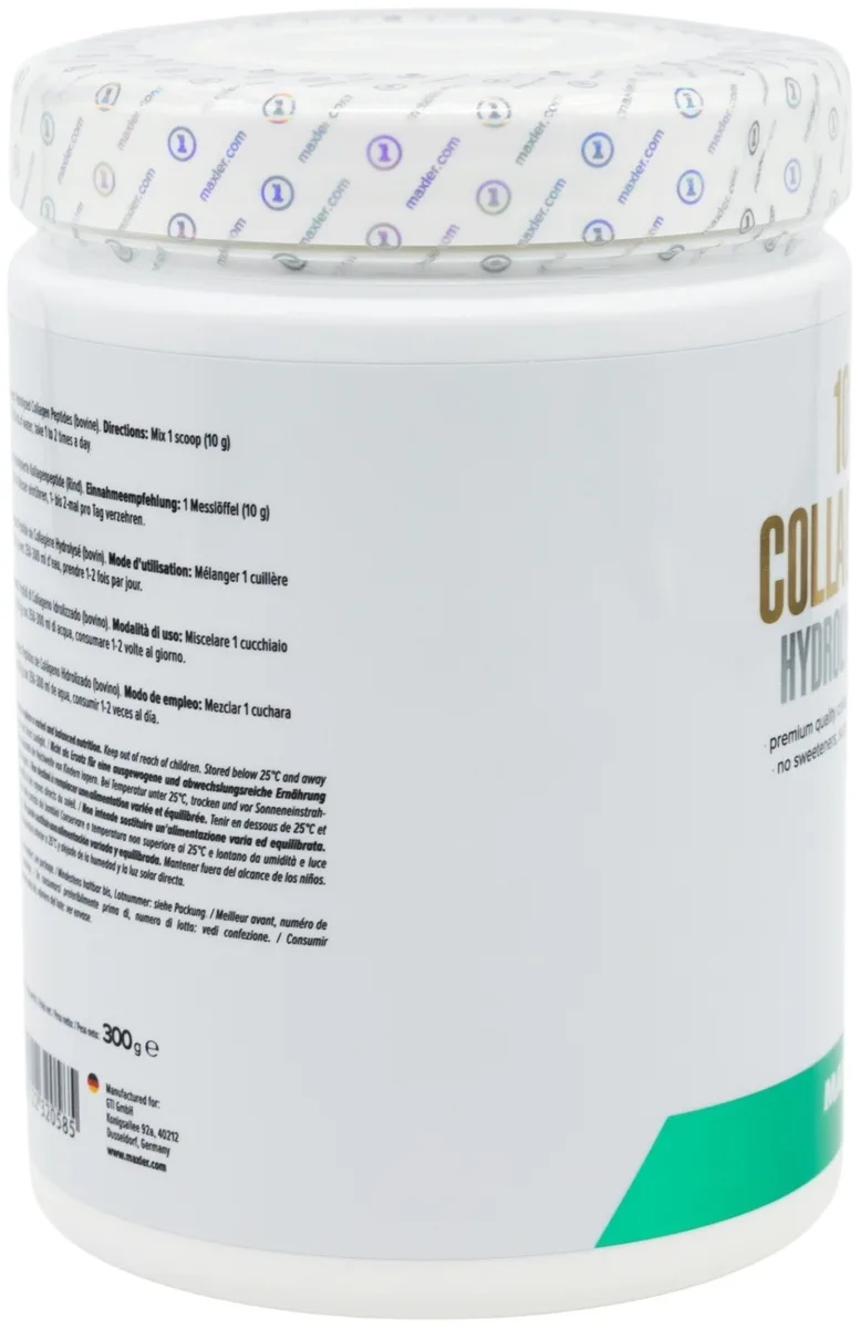 Витамин Maxler 100% Hydrolysed Collagen 300г (0585)