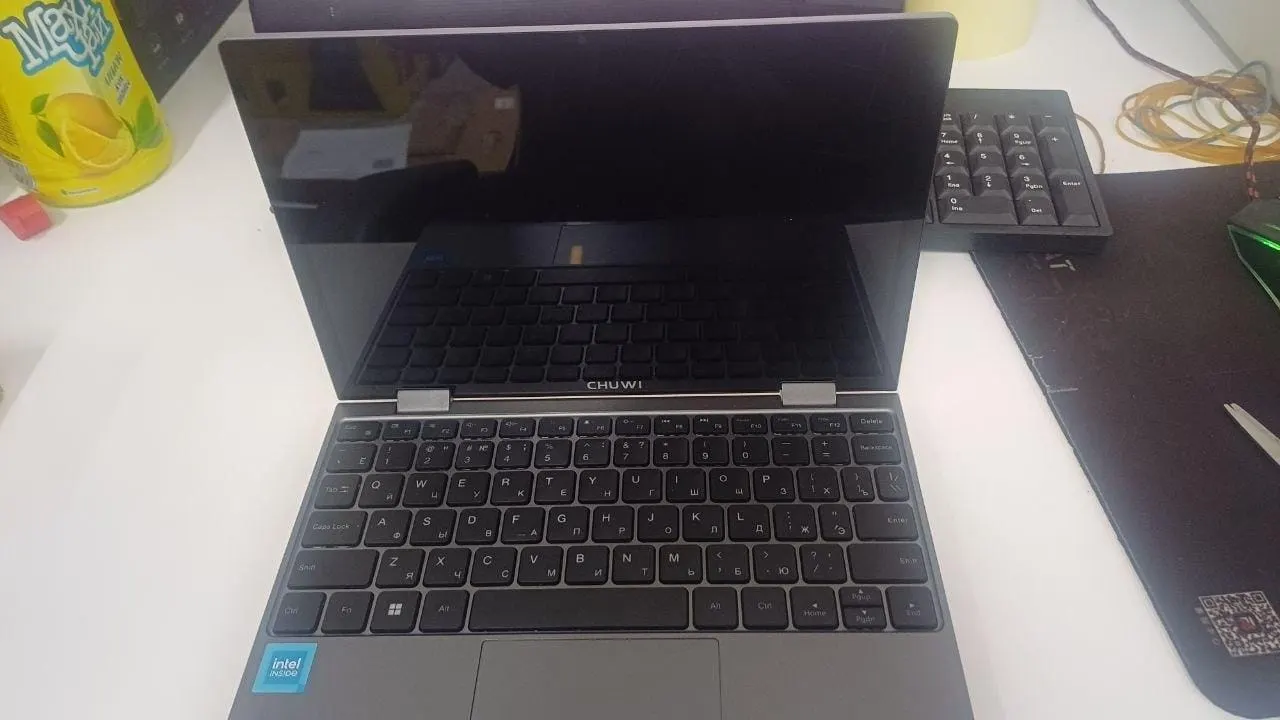 Ноутбук Chuwi MiniBook X 10.51" Intel N150 16/512GB Черный, Уценка — фото дефекта 2