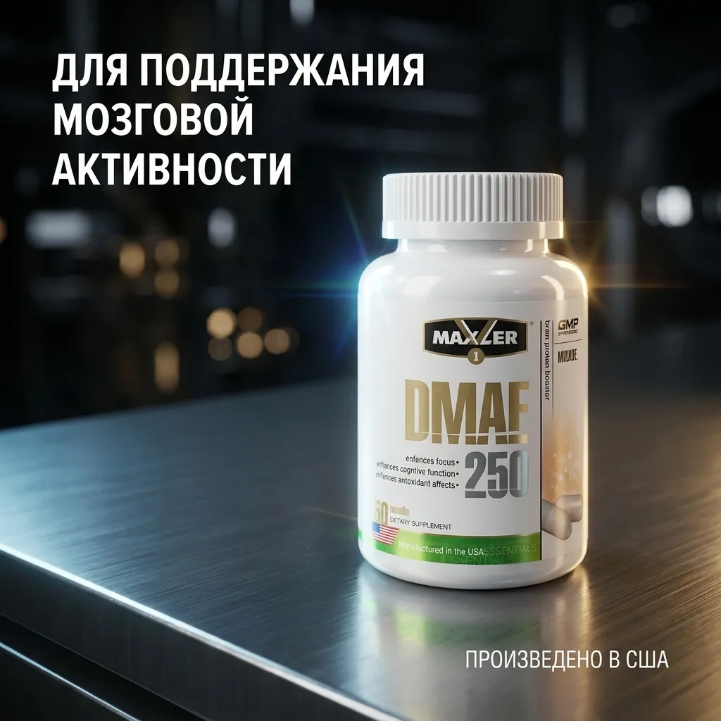 Витамин Maxler DMAE 250 100 капсул (4669)