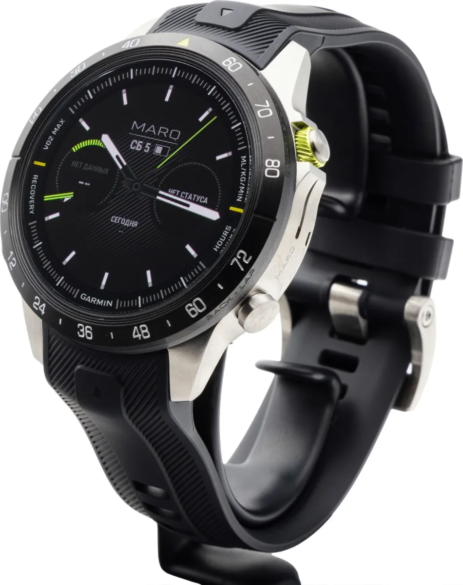 Смарт-часы Garmin Fenix Garmin MARQ Athlete Gen 2 серебристый-черный (02648-41)