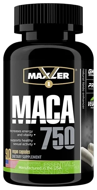 Тестостероновый бустер Maxler MACA 750 Concentrate 90 капсул (0234)