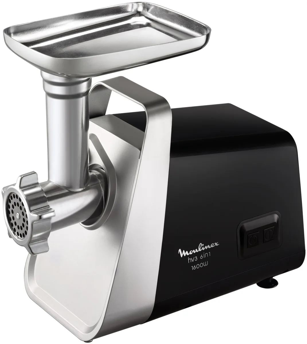 Мясорубка Moulinex ME306832 Черный/Серебристый
