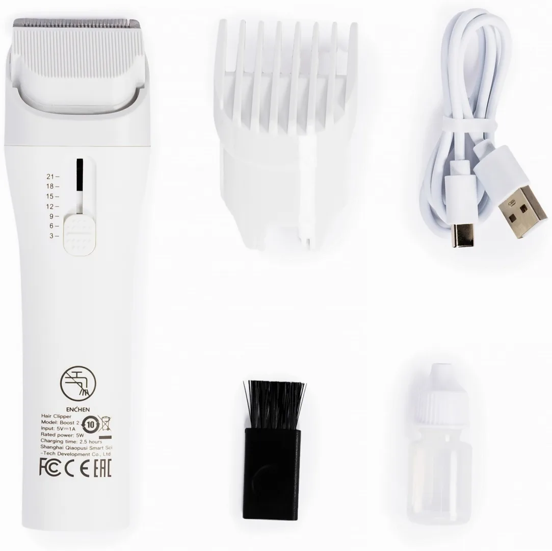 Триммер для волос Enchen Boost 2 Hair Trimmer Белый
