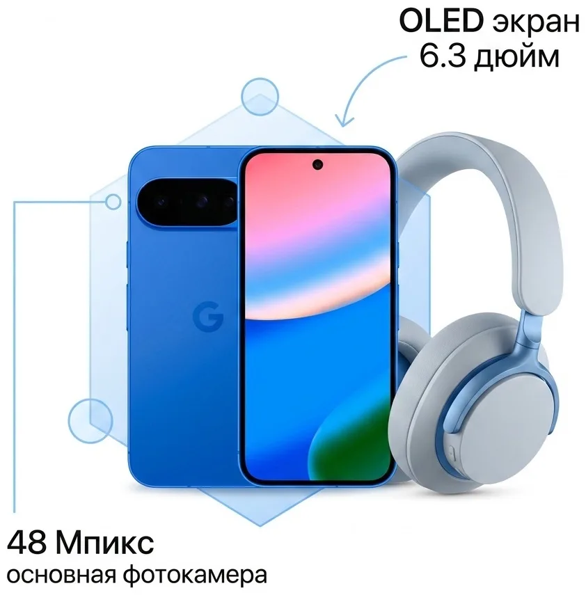 Смартфон Google Pixel 10 12/256GB Синий