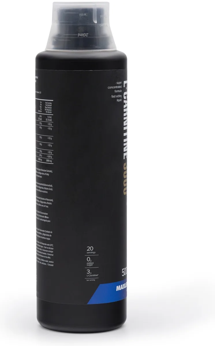 Аминокислота Maxler L-Carnitine 3000 Blueberry Raspberry 500 мл (0942)