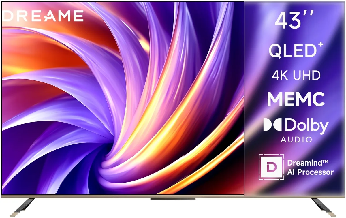 Телевизор Dreame Vivid 43 43Q100 109 см Черный
