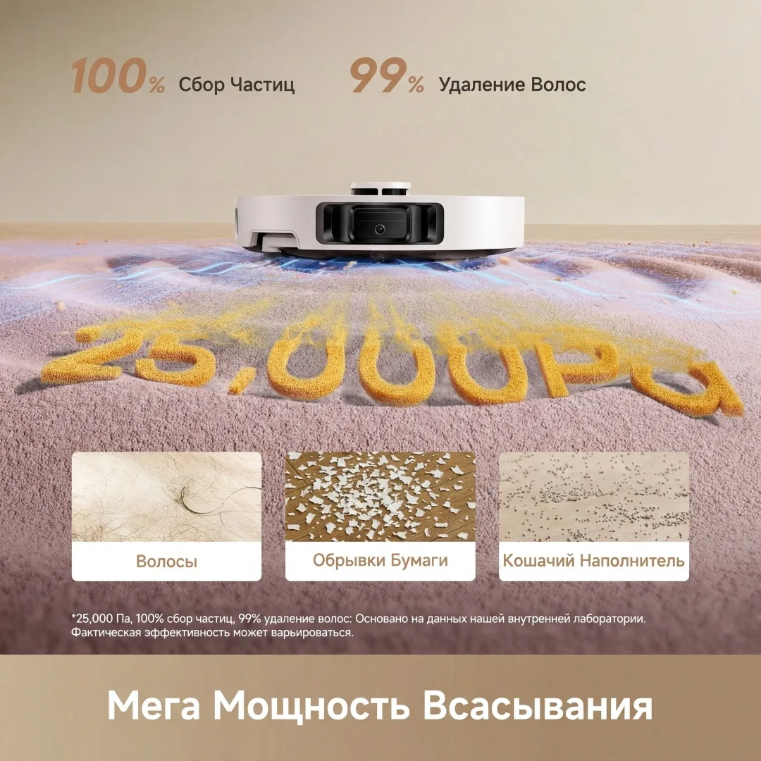 Робот-пылесос Dreame L50 Ultra CE Белый