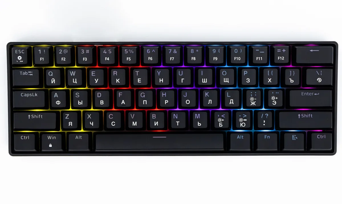 Клавиатура Xtreon XT60 Черный + в подарок (УТ-00007846,УТ-00007573)