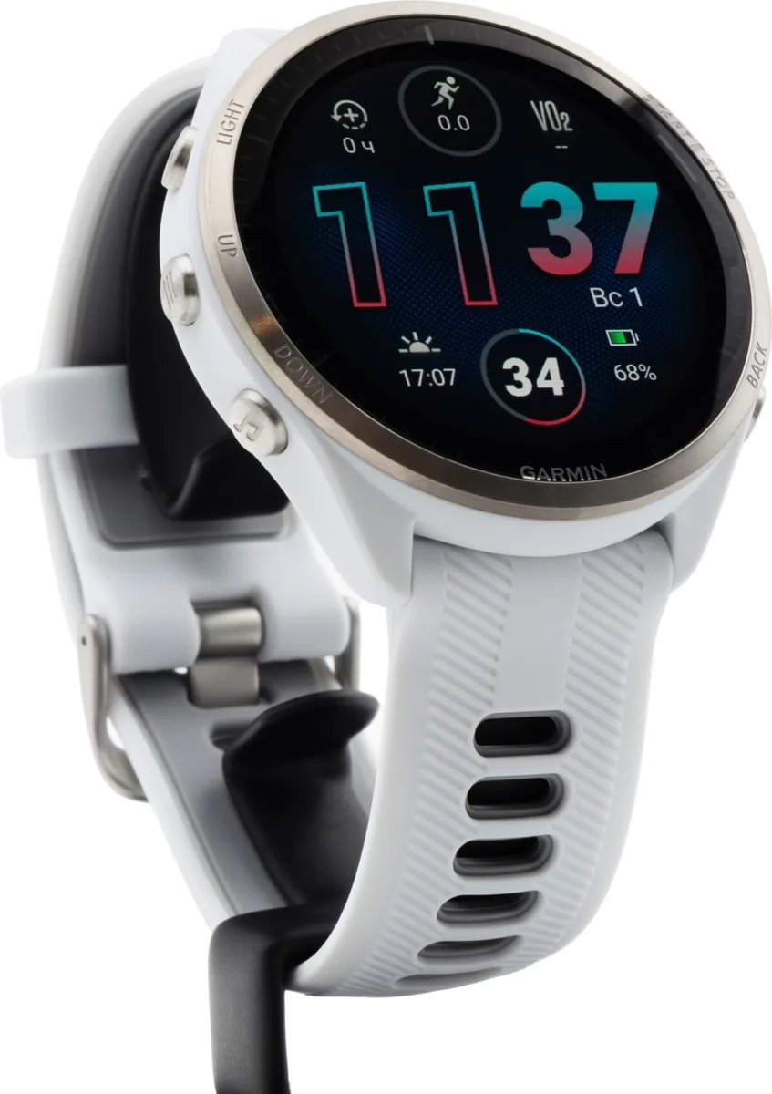 Смарт-часы Garmin Forerunner 965 белый (02809-11)