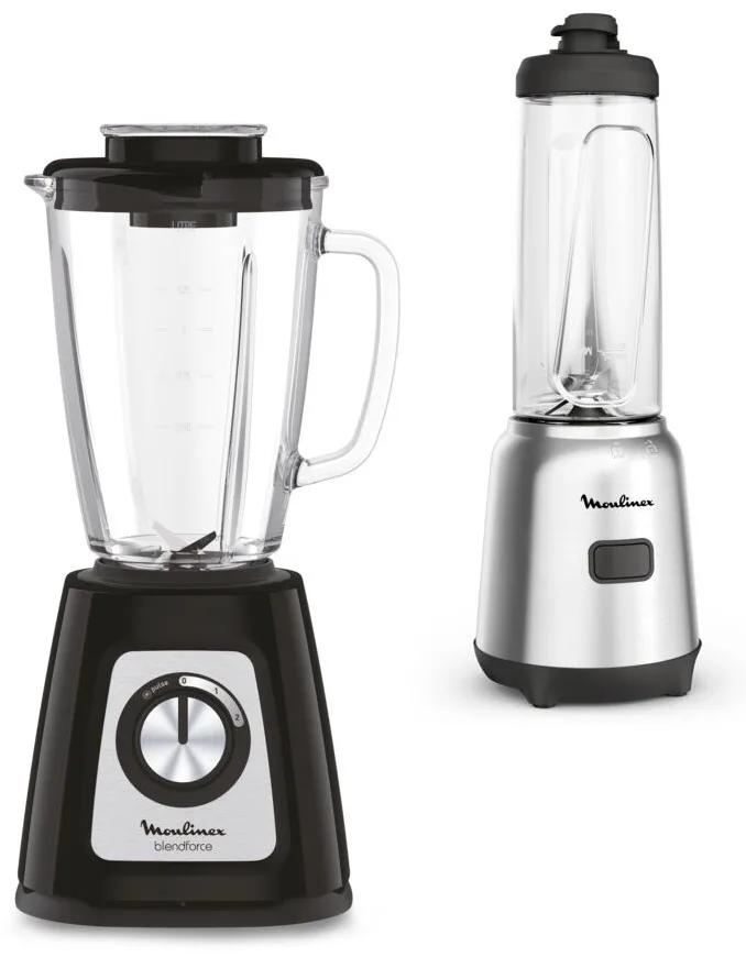 Блендер стационарный Moulinex BlendForce 2 LM435810 Черный