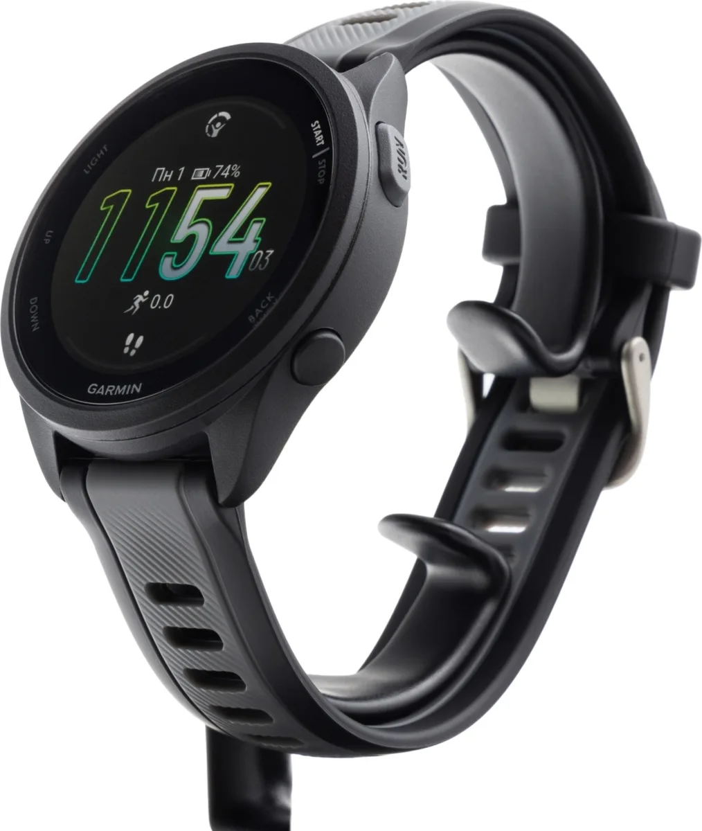 Смарт-часы Garmin Forerunner 165 черный-серый (02863-20)