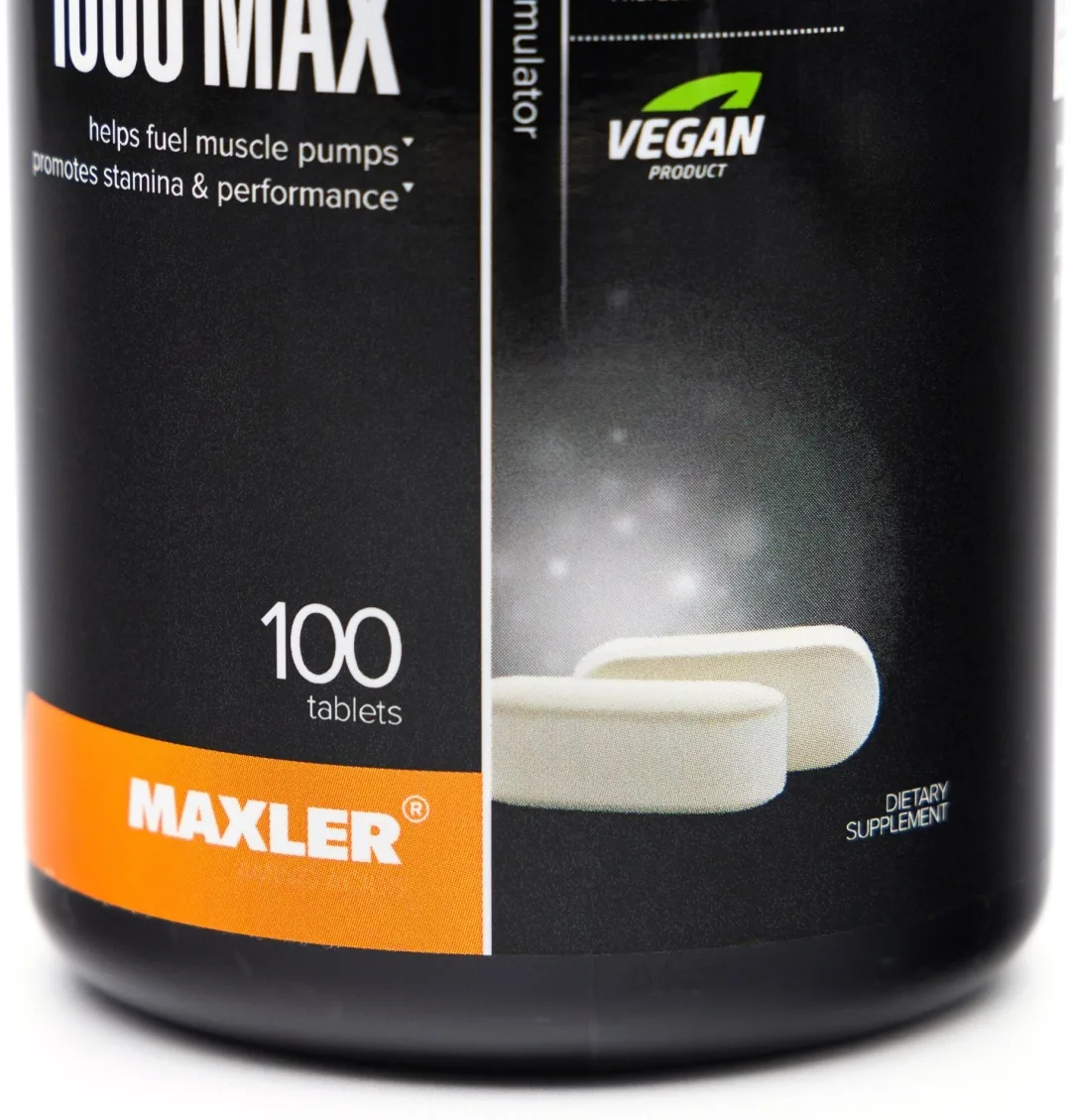 Аминокислота Maxler Arginine 1000 Max Таблетки 100шт (0050)