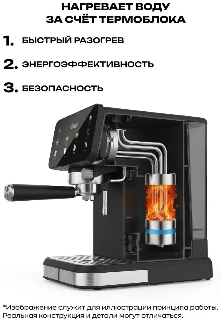 Кофемашина NEXME CM5610 Черный