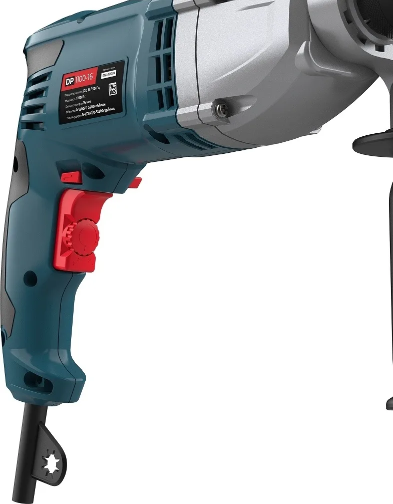 Дрель ударная Alteco DP 1100-16