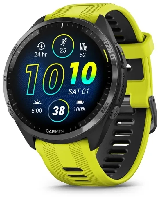 Смарт-часы Garmin Forerunner 965 черный-желтый (02809-12)