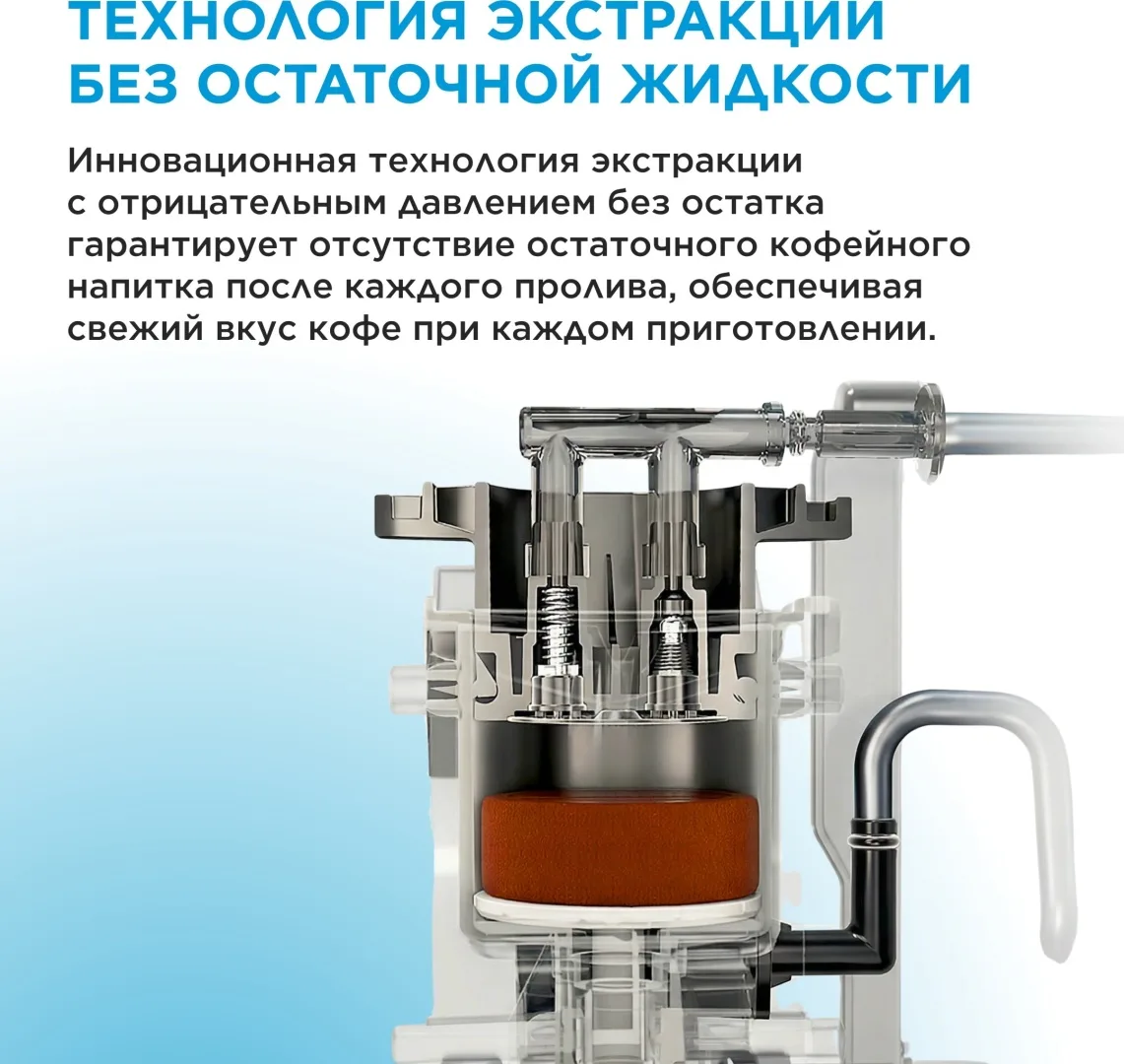 Кофемашина Midea MA-FACM1004A2 черный, стальной