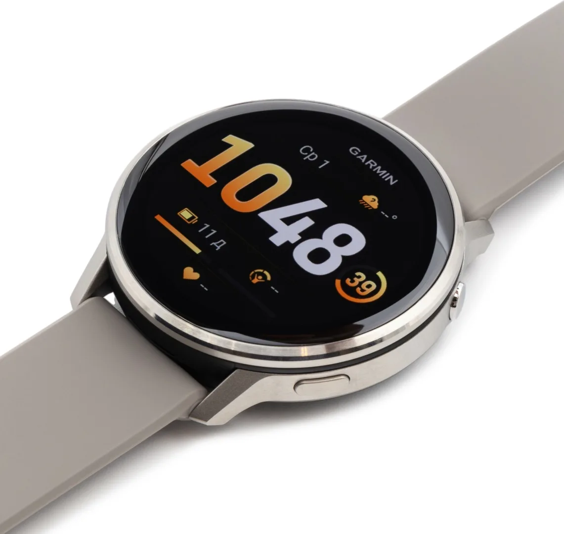 Смарт-часы Garmin Venu 4 45 мм серебристый-серый (03014-01)