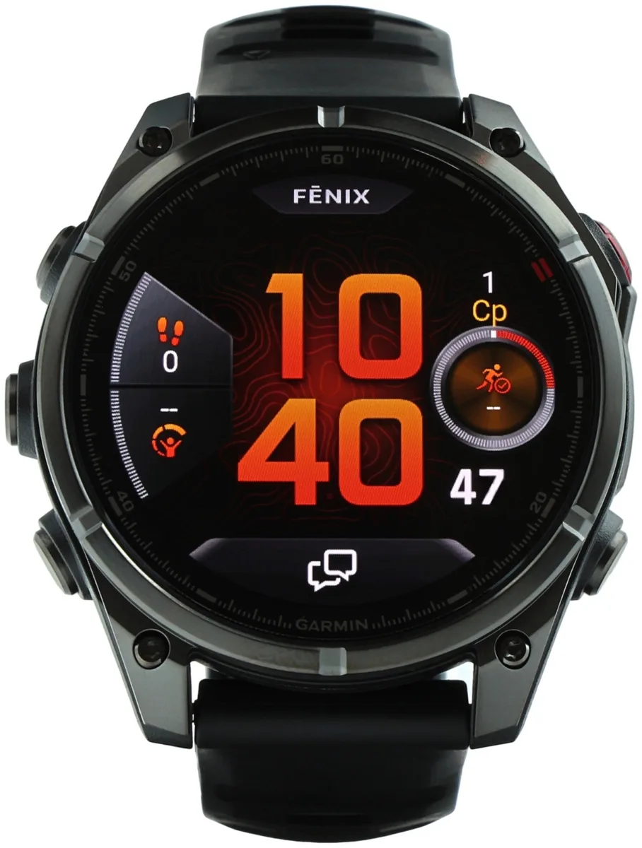 Смарт-часы Garmin Fenix 8 Pro 47 мм черный (03198-01)