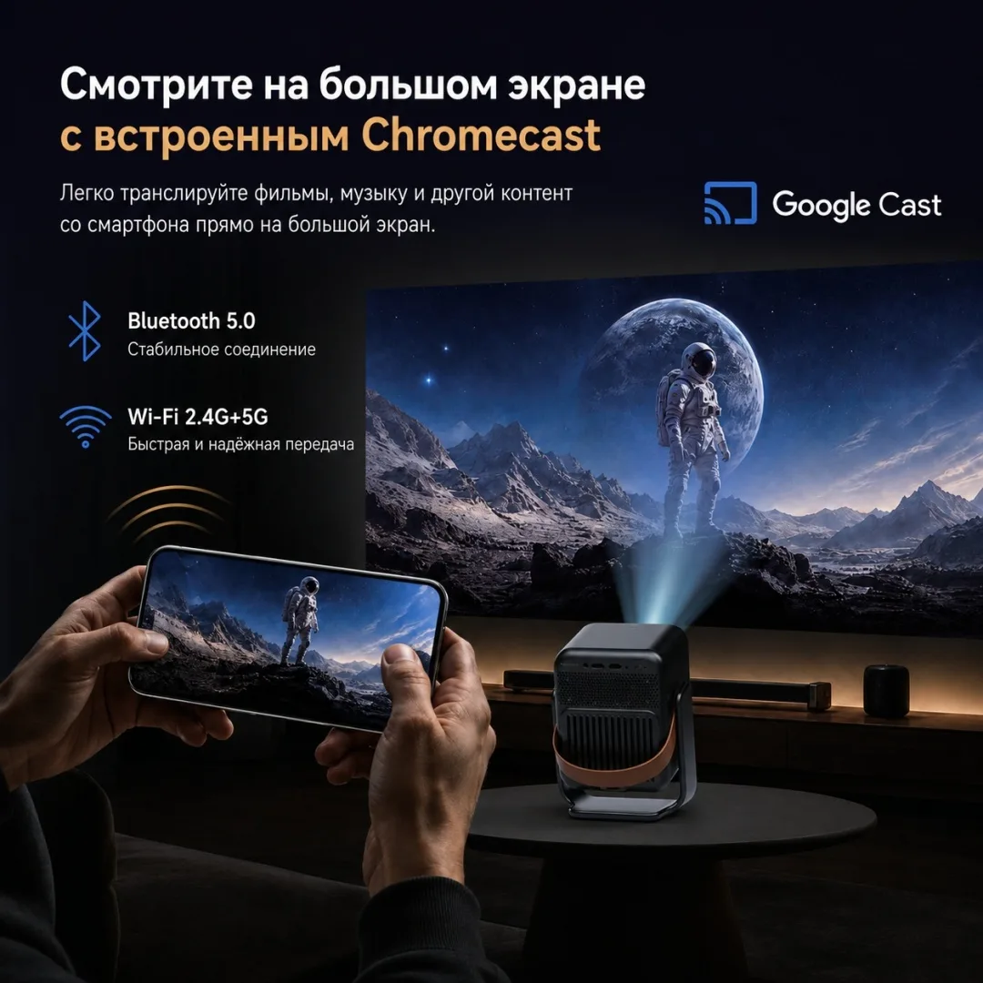 Проектор Wanbo ToGo Pro синий