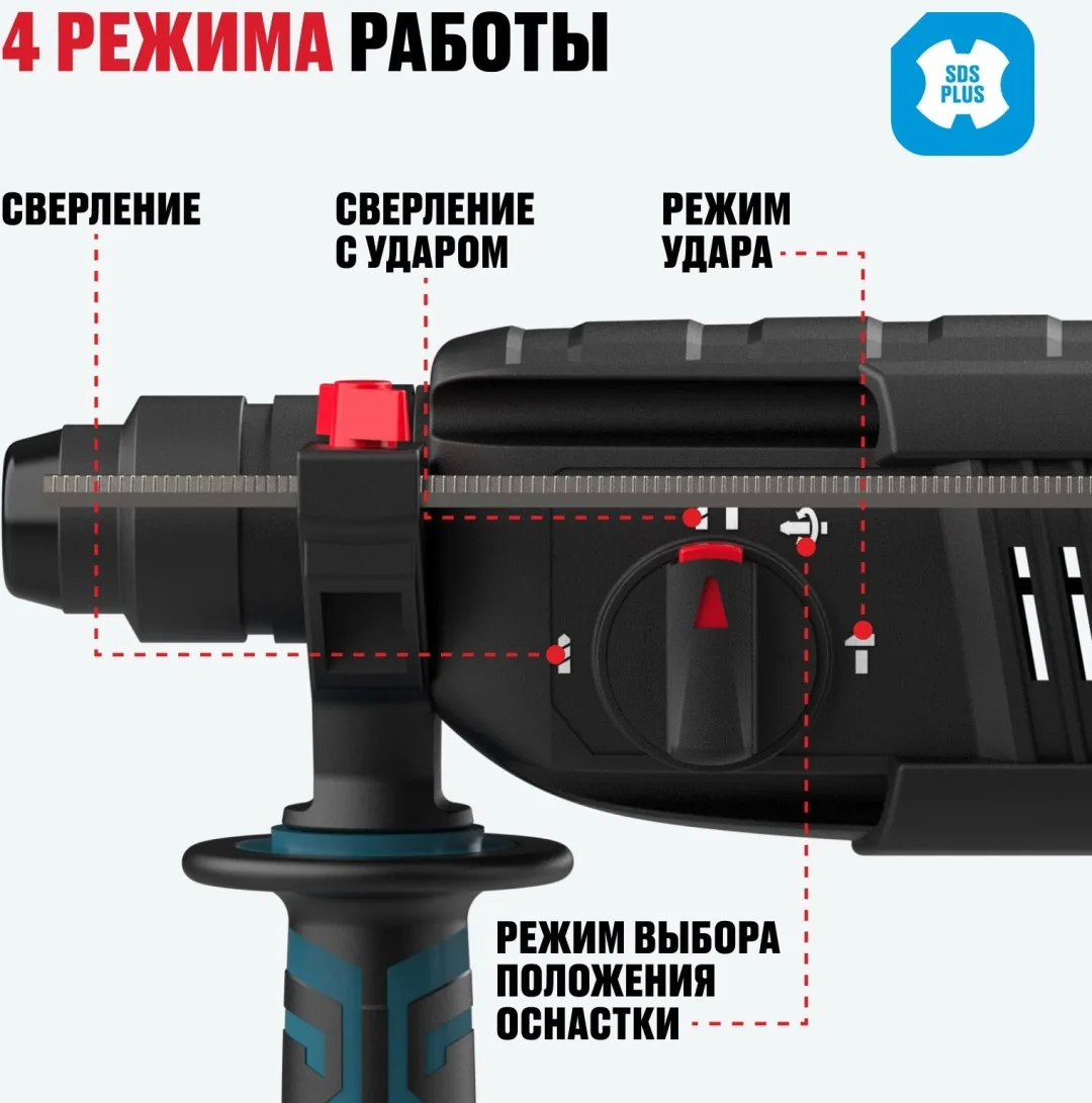 Перфоратор ALTECO SDS PLUS RH 650-24