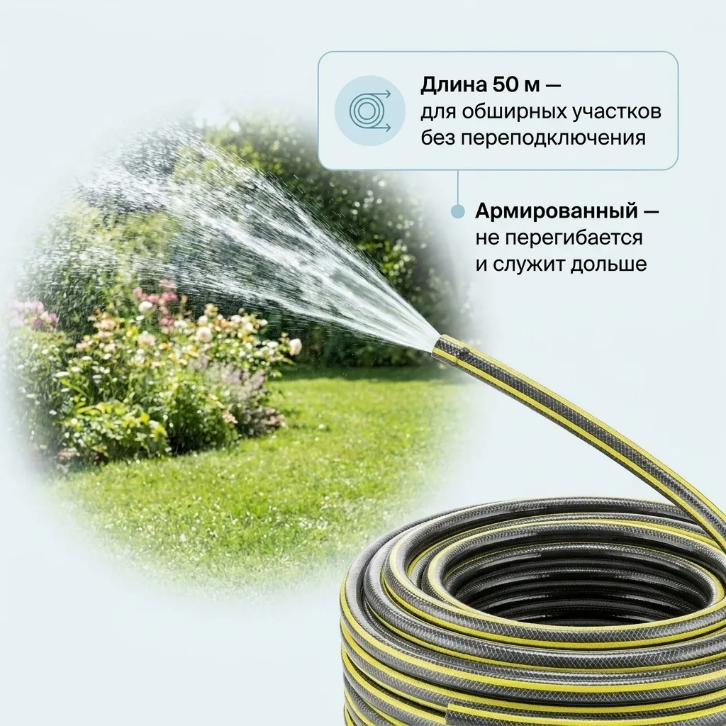 Шланг Karcher Performance Plus 5/8" - 50м