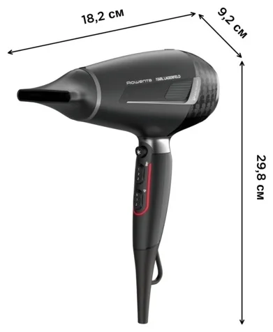 Фен Rowenta CV888LF0 Черный