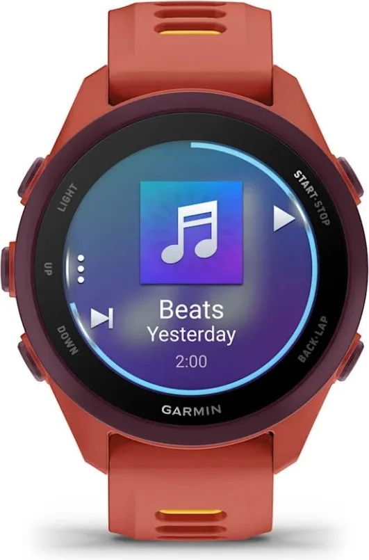 Смарт-часы Garmin Forerunner 170 Music 42 мм красный (03920-13)