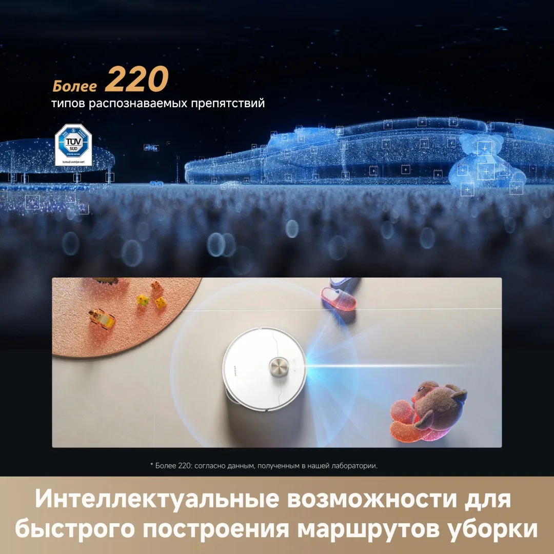 Робот-пылесос Dreame L50s Pro Ultra Белый