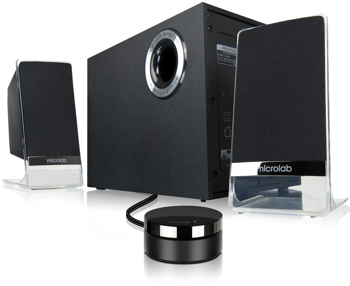 Колонки компьютерные Microlab M-200BT Platinum Черный